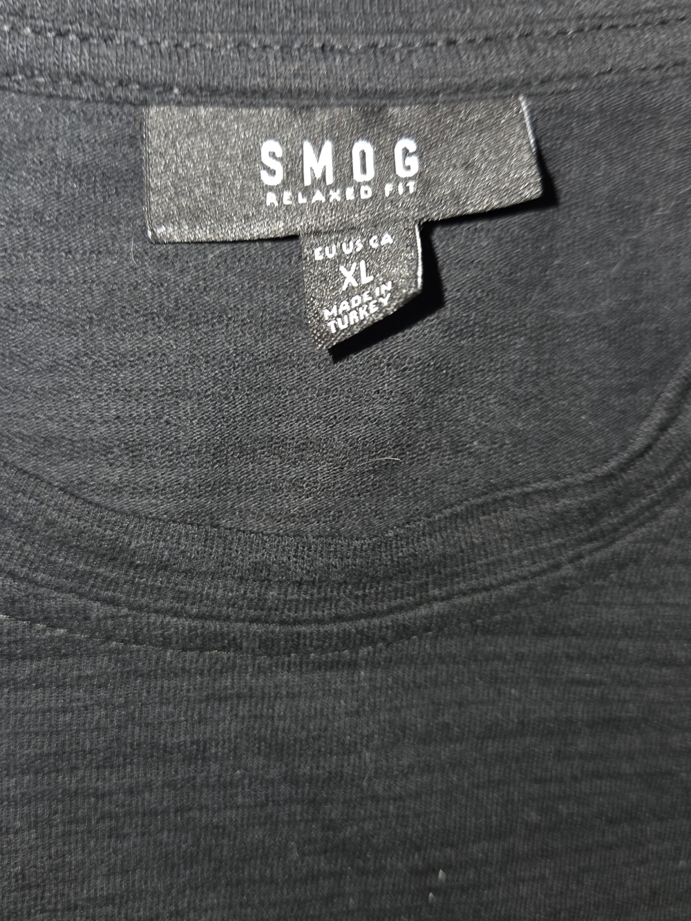 Men's Relaxed Fit Short Sleeve T-Shirt - Black